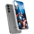 Marvel Captain America Portrait Galaxy S24 Plus Clear Case